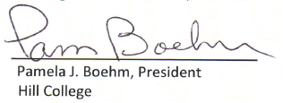 Dr. Boehm signature