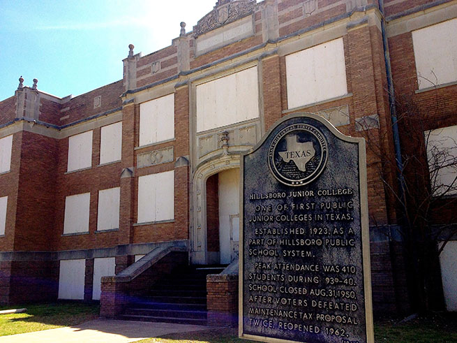 Hill County and Johnson County Sign