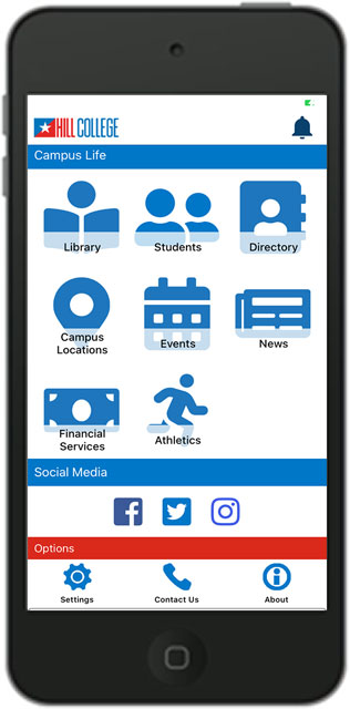 Screenshot of campus life