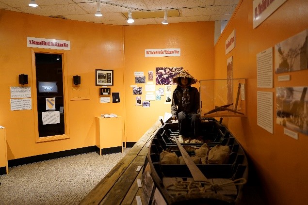 Vietnam War Swift Boat exhibit