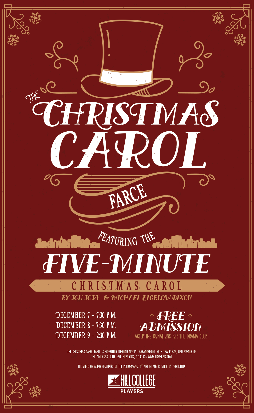 Christmas Carol Farce