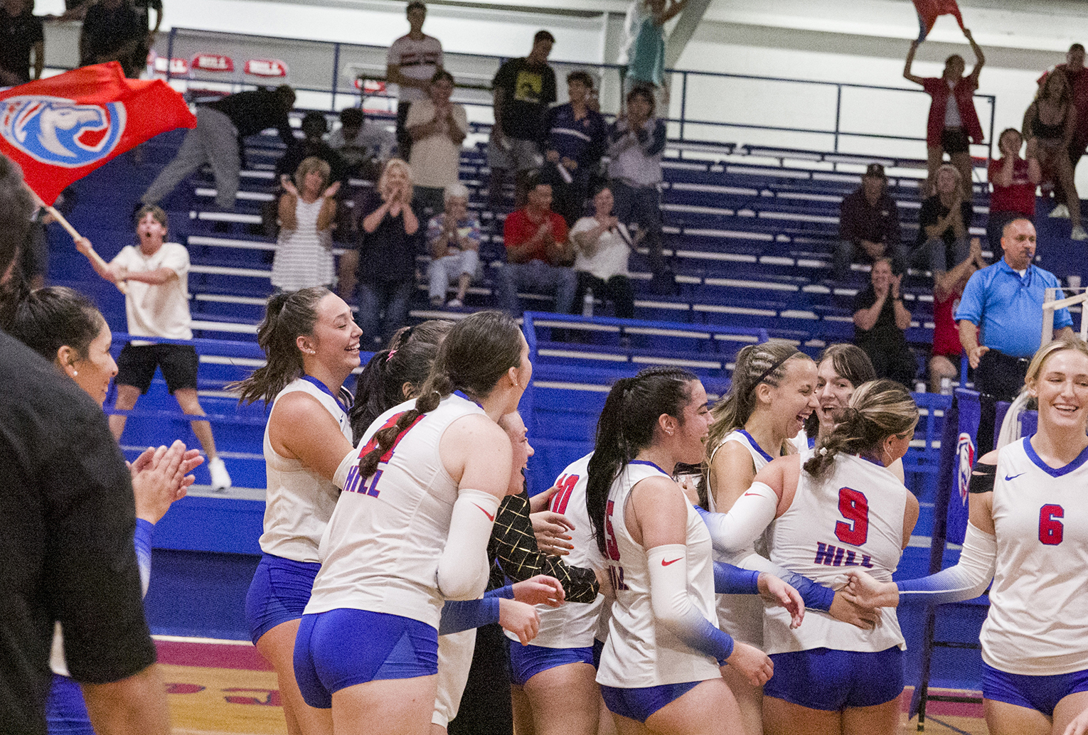 Hill College Volleyball team