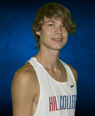 Hill College's track member Shea Johnson