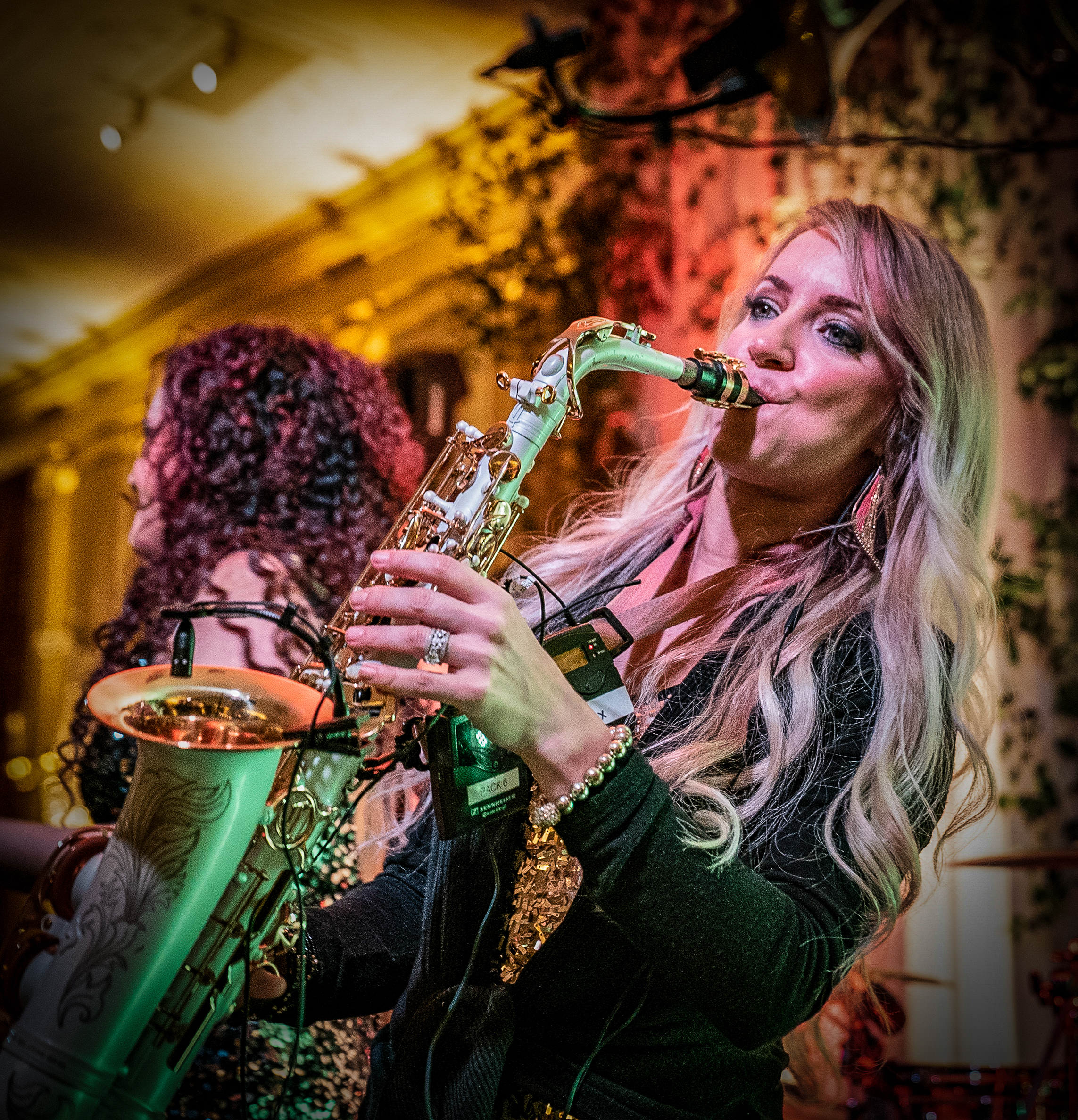 Horn section of Intensity Band