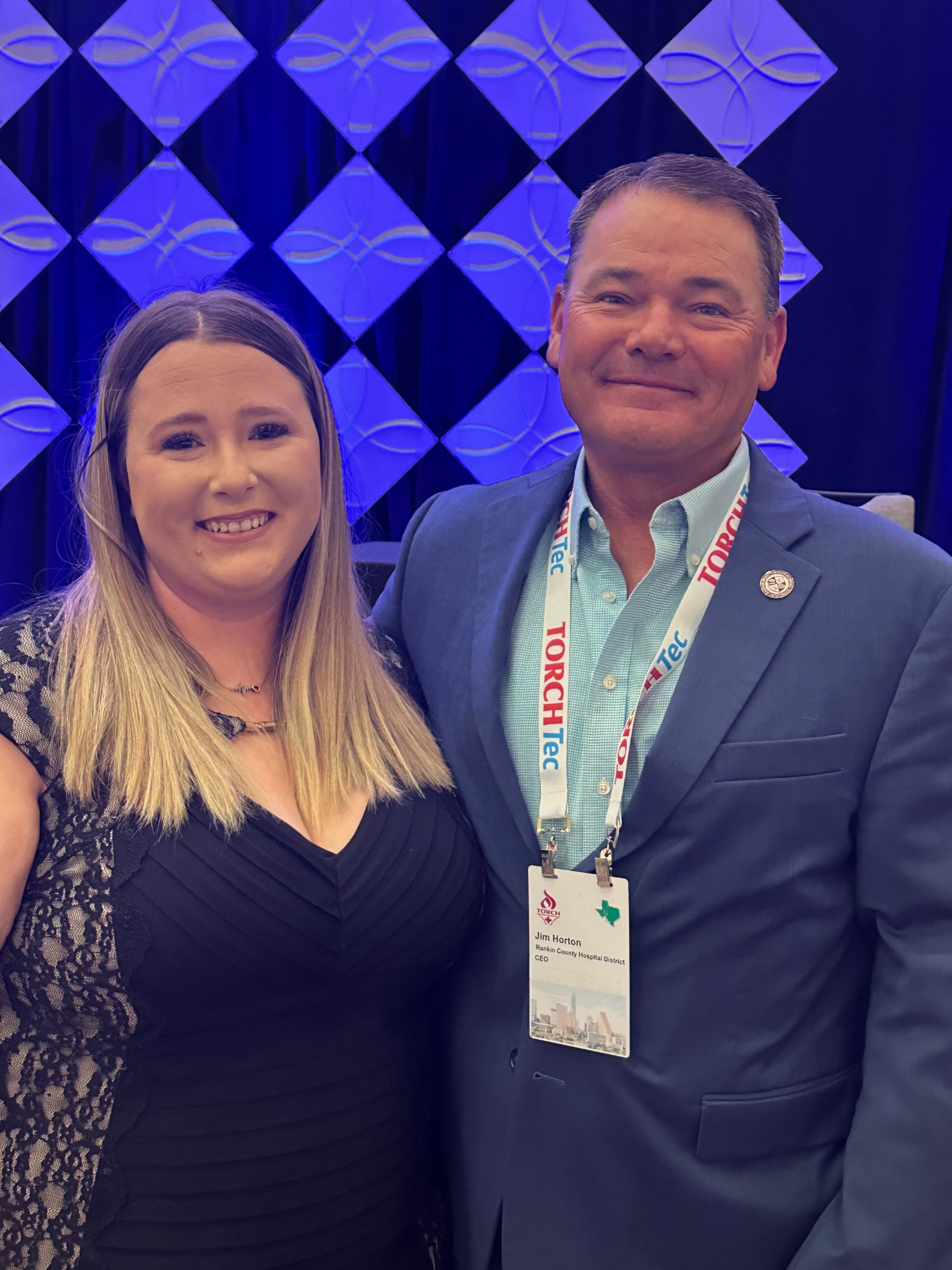 Stephanie Lindeman with Lindsey Horton's Father